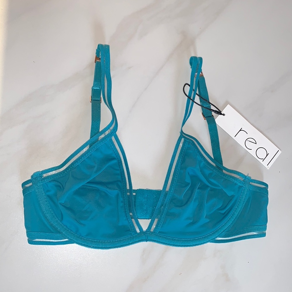 Real Underwear Fusion Plunge Underwire Bra